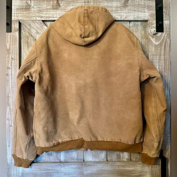 Carhartt Brown Hooded Jacket - Picture 5 of 9